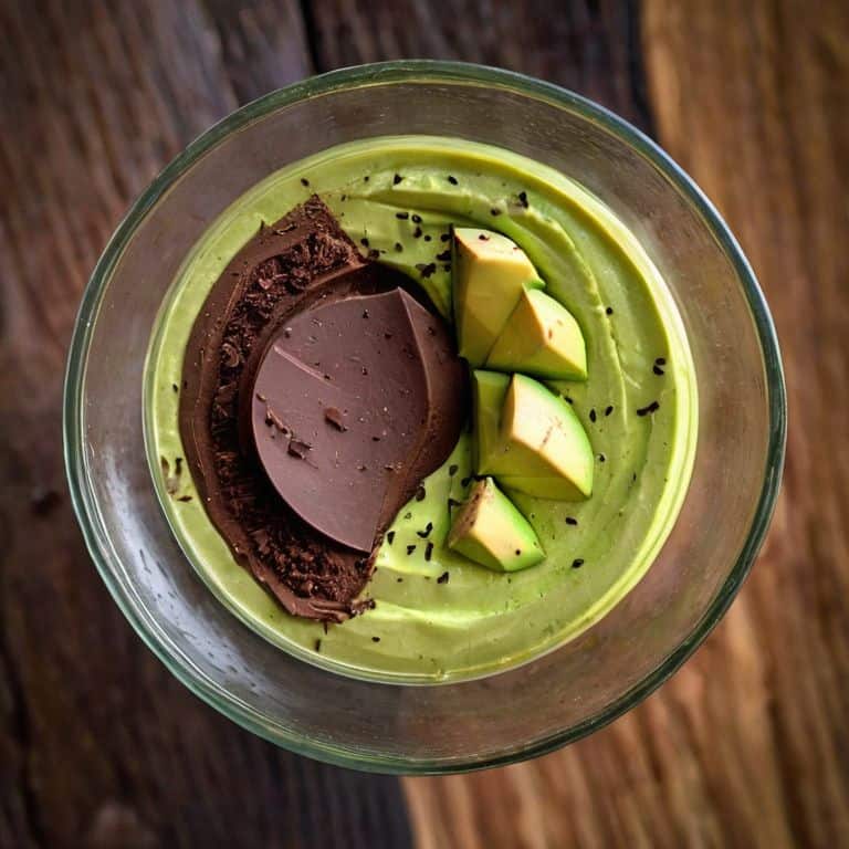 Avocado Chocolate Mousse Recipe dessert