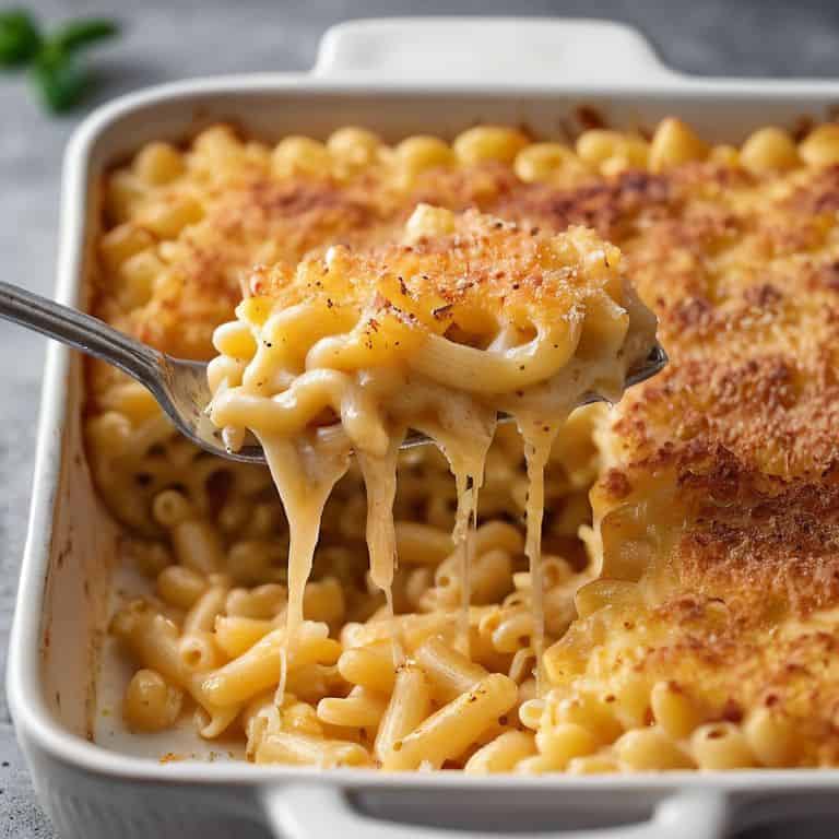 Classic Mac and Cheese dish