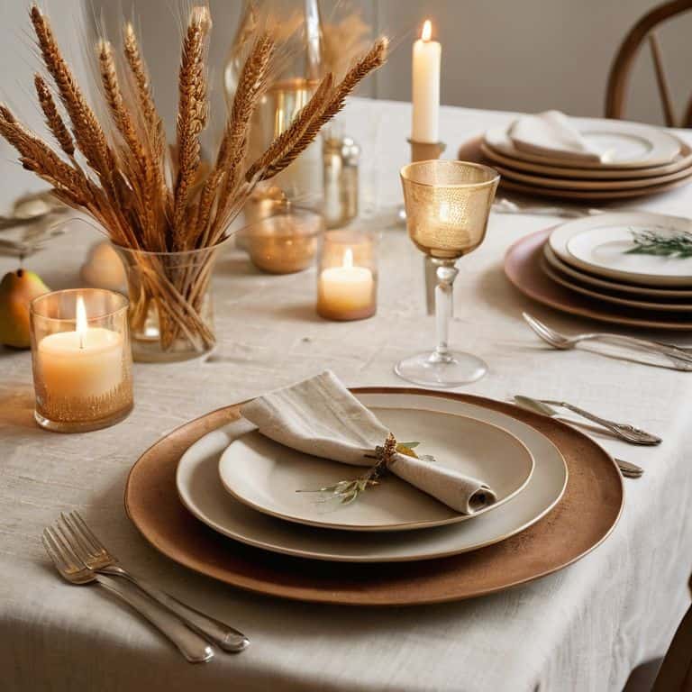 Bringing It All Together table setting