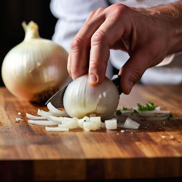 Onion dicing tips