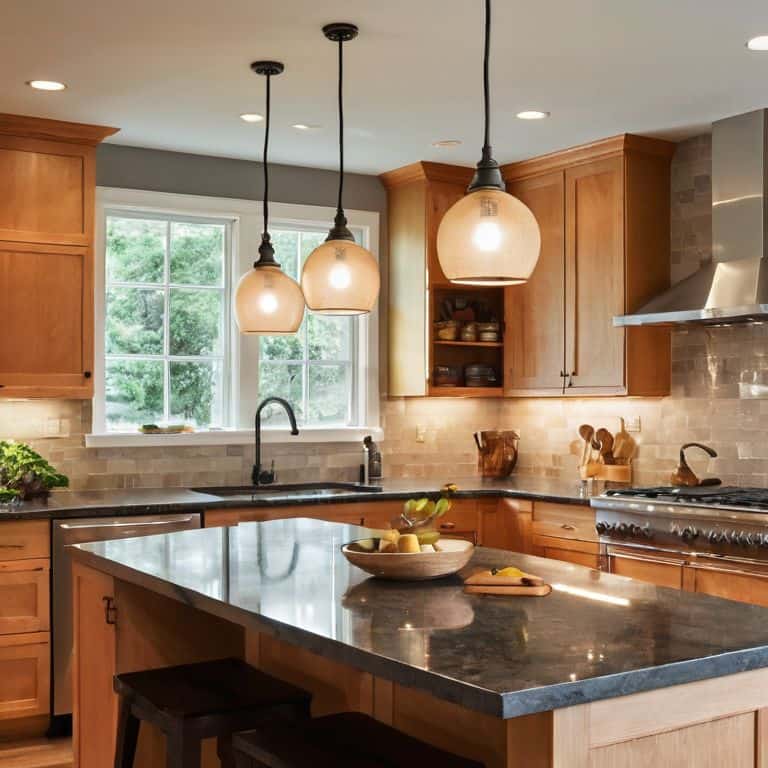 Shining a Light on Kitchen Island