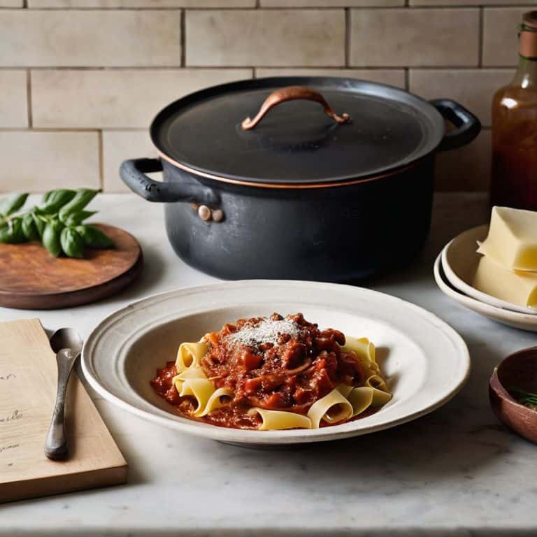 The Flavor of Tradition bolognese sauce