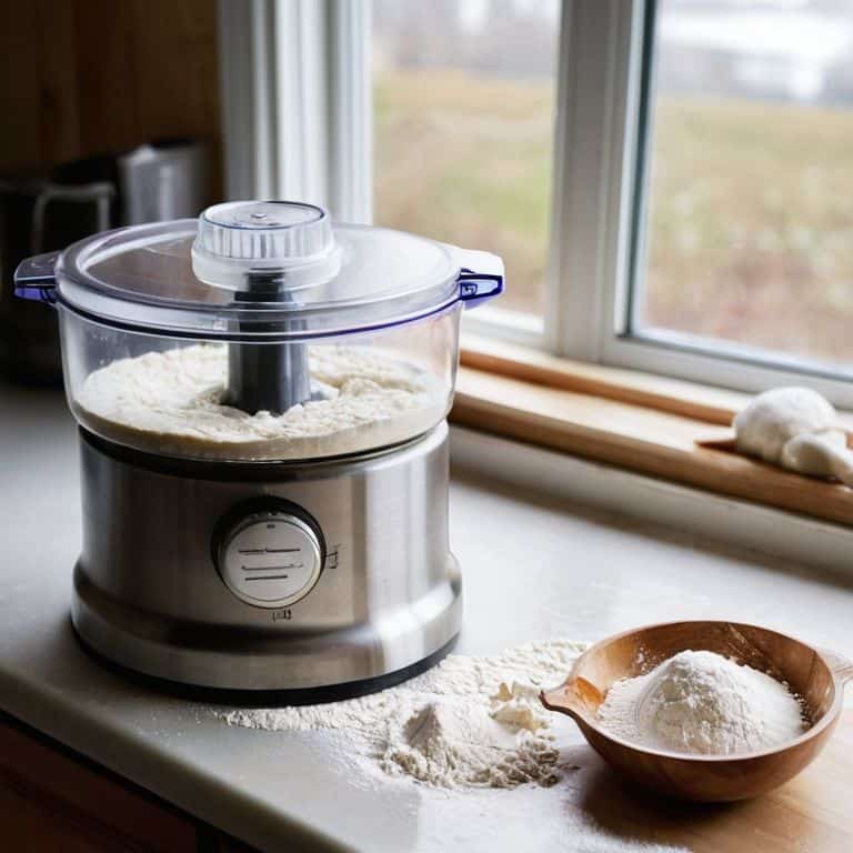 can a food processor knead dough
