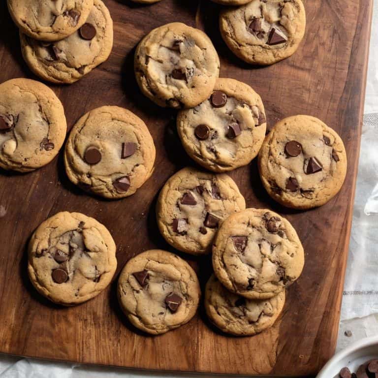 Chewy vs crispy chocolate chip cookies