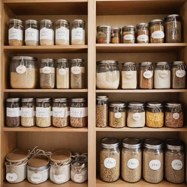 How to label your pantry items