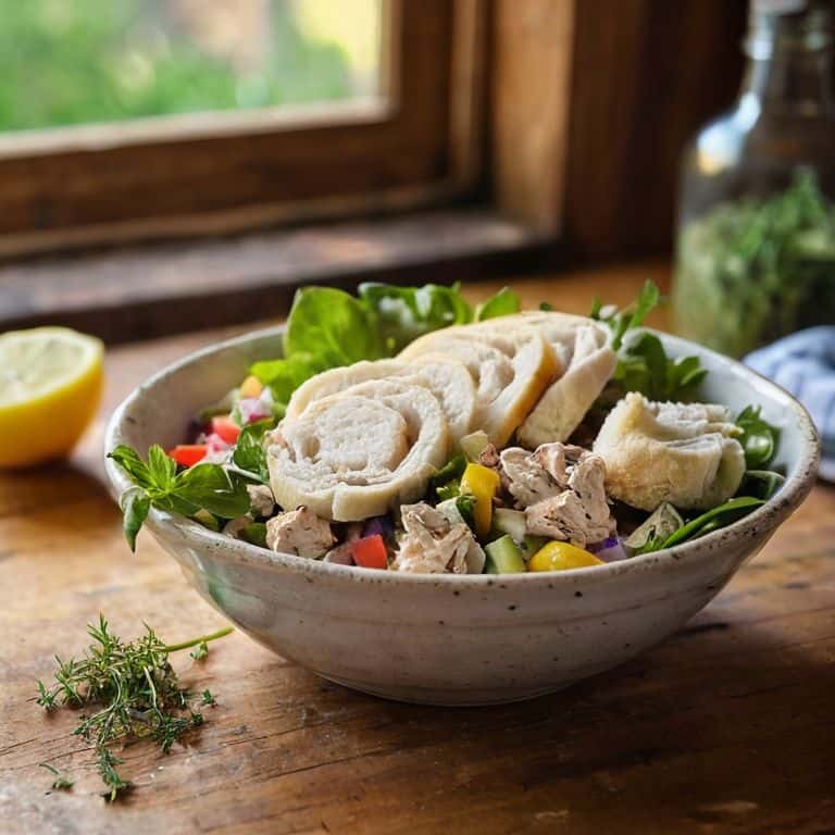 Revitalized leftover roast chicken secrets