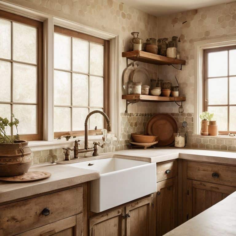 Ceramic Charm Tile Countertop