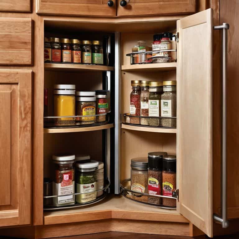 Lazy Susan in corner cabinet guide