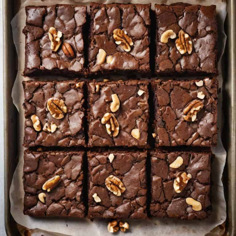 Nuts About Brownies walnuts