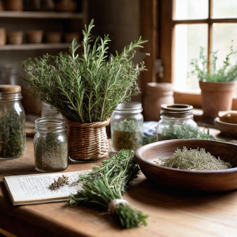 Drying Fresh Herbs