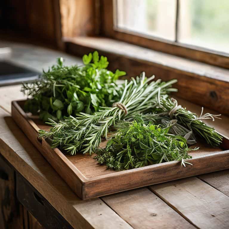 Drying fresh herbs for storage guide