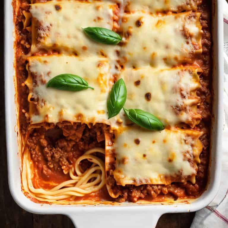 No-Boil Lasagna Noodles dish