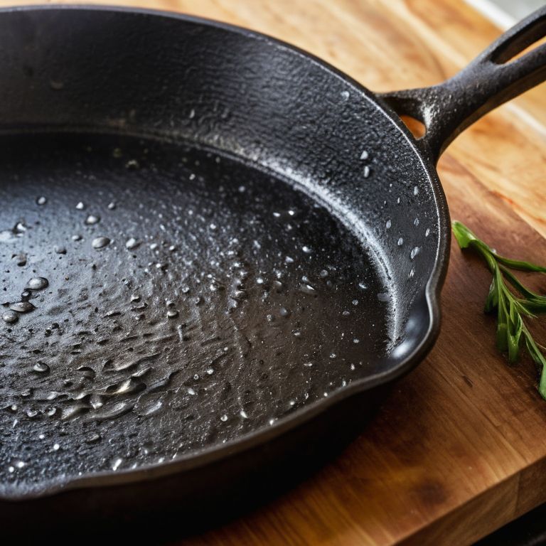 Seasoning Like a Pro cast iron