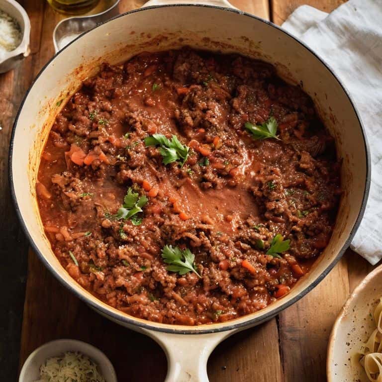 Delicious Homemade Bolognese