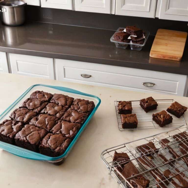 The Sweetest Takeaway brownies