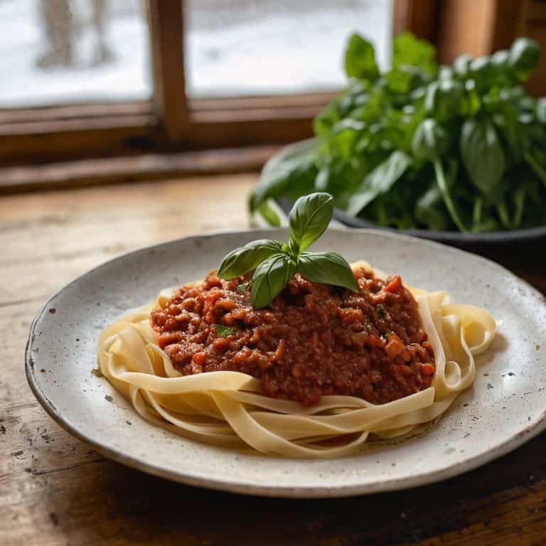 a simple homemade bolognese sauce recipe