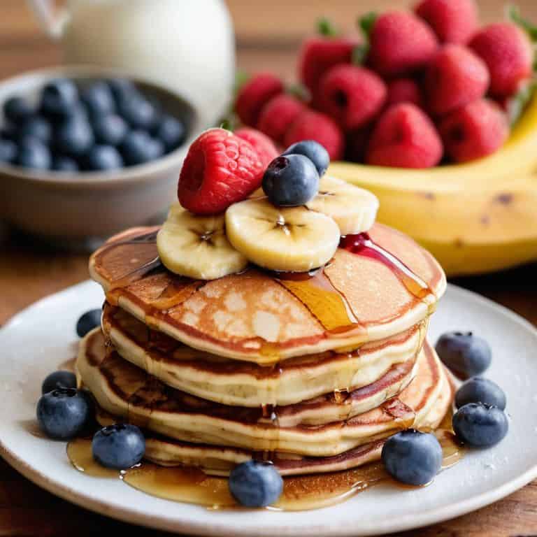 Fresh Fruit Frenzy Pancakes