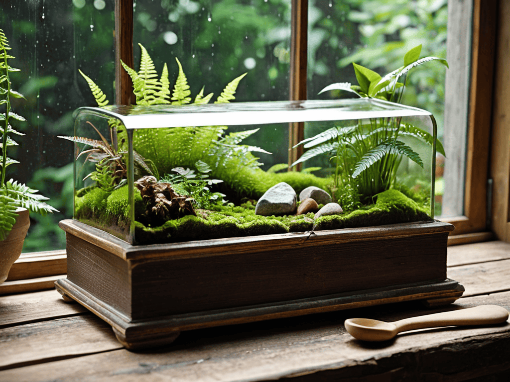 Making a Terrarium