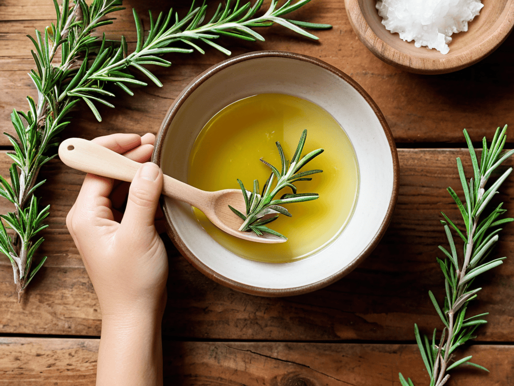 Nourishing Hair With Rosemary Delight
