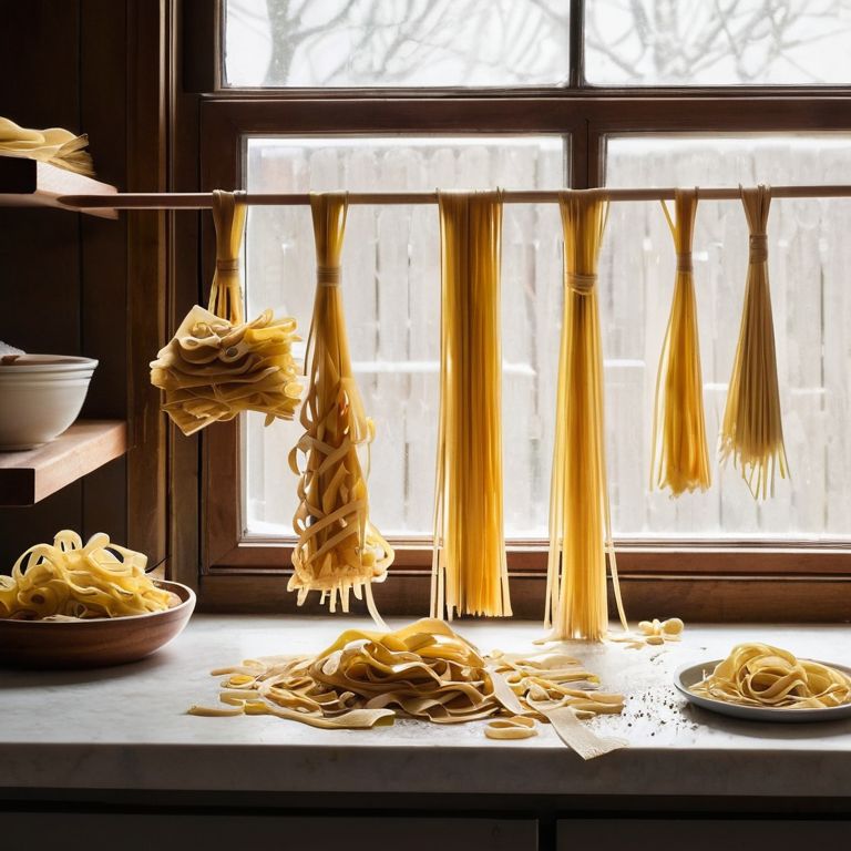 Drying Homemade Pasta to Perfection