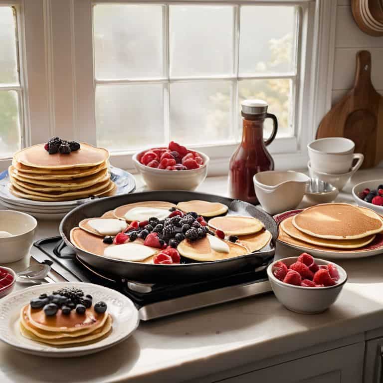 Cooking pancakes for a crowd guide