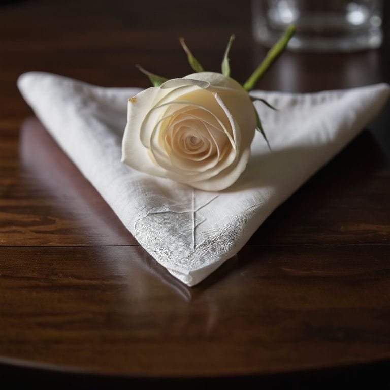 How to fold napkins for occasion
