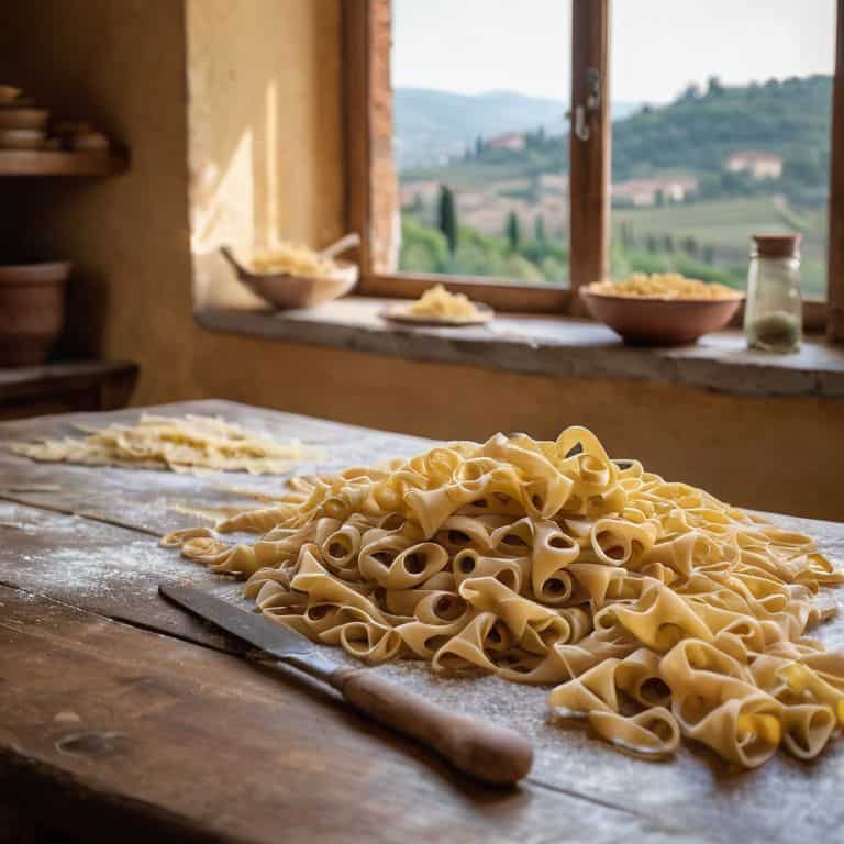 Hand-rolled pasta shapes tutorial