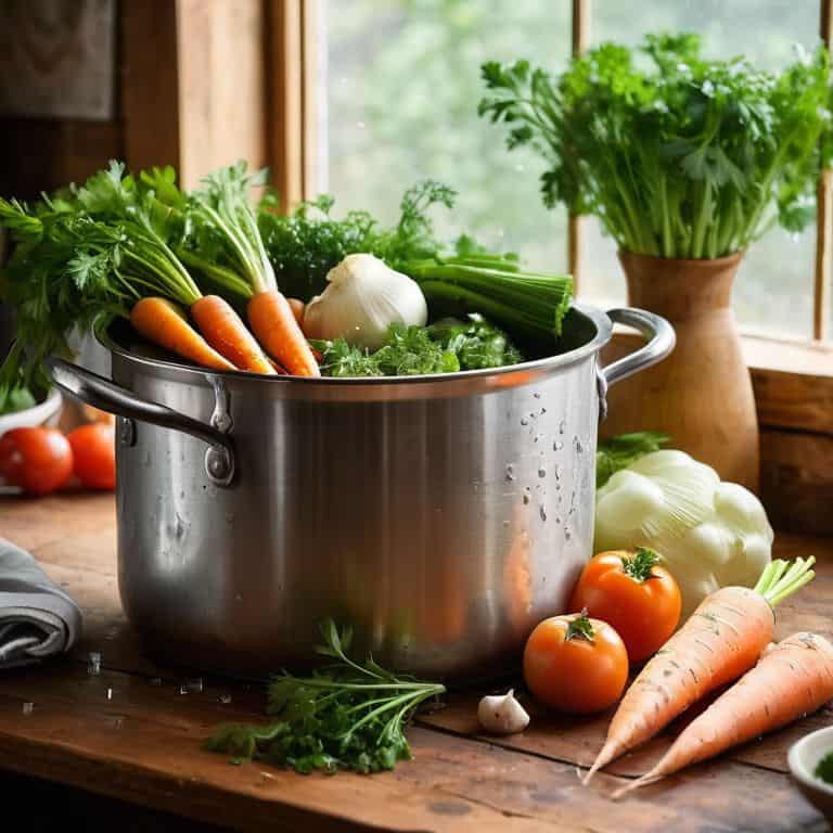 how to make homemade vegetable stock