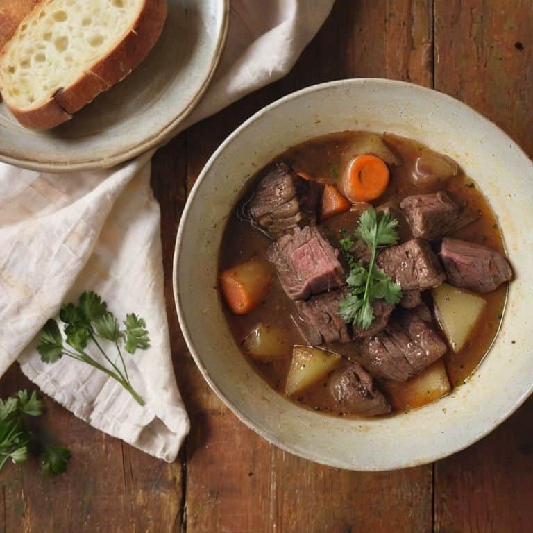 the difference between soup and stew