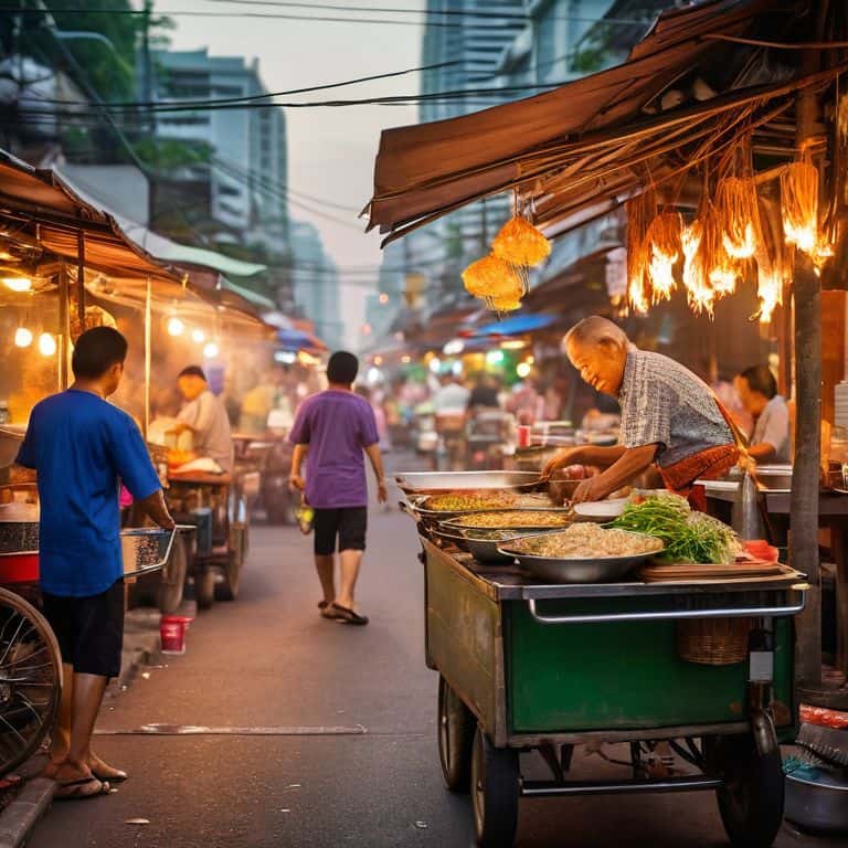 Bangkok street food capital scene