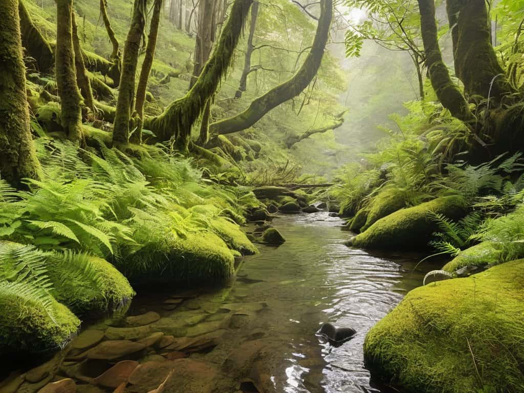 the science of forest bathing outdoors