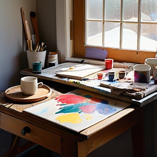 Embrace the Messy vibrant chaotic kitchen
