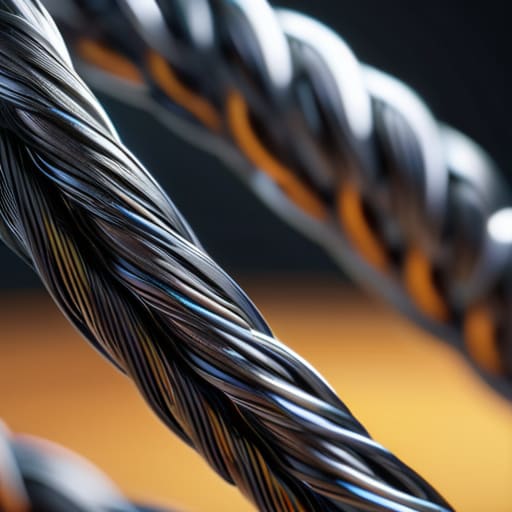 High-Tenacity UHMWPE Braiding mechanics demonstration.