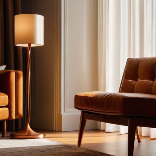 How lighting changes how a room feels.