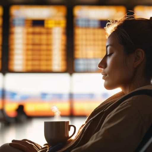 How to handle a cancelled flight calmly.