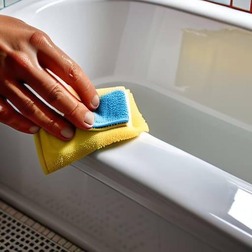 How to reseal a bath without a mess.